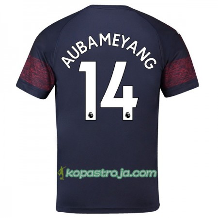 Billiga Fotbollströjor Arsenal Aubameyang 14 Borta tröja 2018/19 Kortärmad